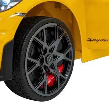 Porsche Spyder Rs 718 Na Akumulator, žuti 19