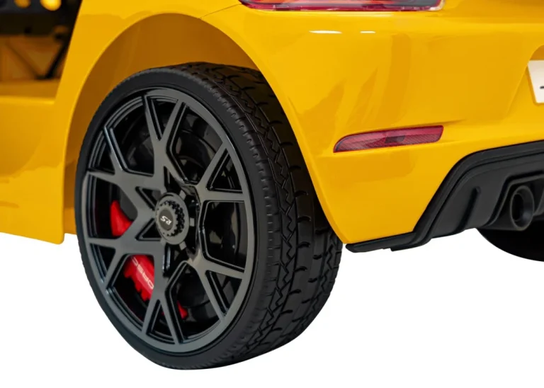 Porsche Spyder Rs 718 Na Akumulator, žuti 20