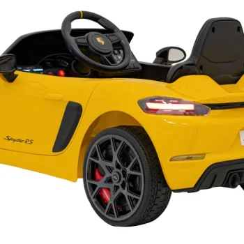 Porsche Spyder Rs 718 Na Akumulator, žuti 7