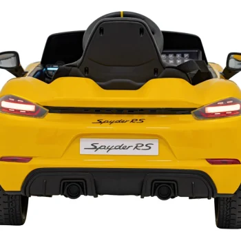 Porsche Spyder Rs 718 Na Akumulator, žuti 8