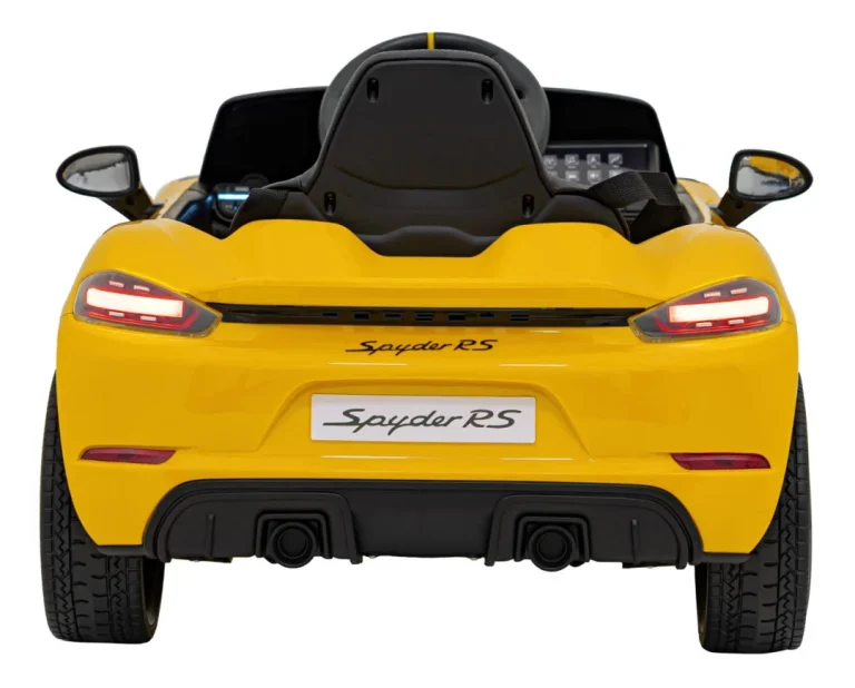 Porsche Spyder Rs 718 Na Akumulator, žuti 8