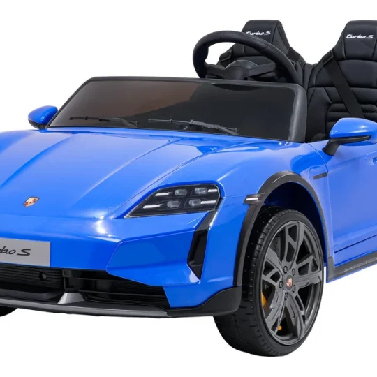 Porsche Taycan Turbo S Plavo Vozilo 1