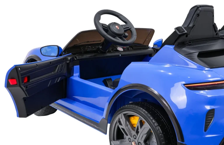 Porsche Taycan Turbo S Plavo Vozilo 22