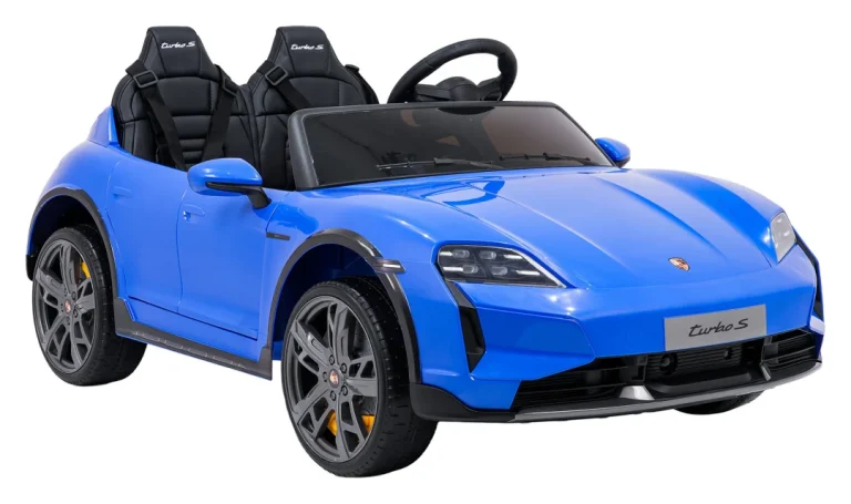 Porsche Taycan Turbo S Plavo Vozilo 4