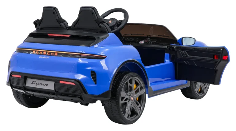 Porsche Taycan Turbo S Plavo Vozilo 9