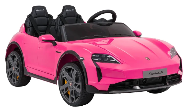 Porsche Taycan Turbo S Ružičasto Vozilo 4