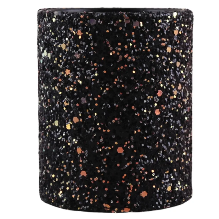 Posuda Za Kistove I Pribor, Crna S Glitterom 3