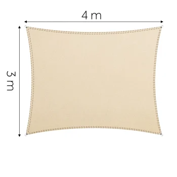 Pravokutno Jedro Za Sjenilo 3x4m Plonos Pl 885 Bež 3