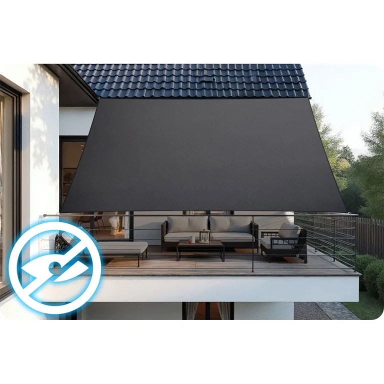 Pravokutno Jedro Za Sjenu 3x4m Plonos Pl 885 Sivo 5