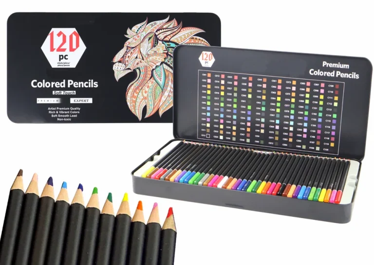 Premium Set Bojica, 120 Komada, Razne Nijanse, Popis Boja 1