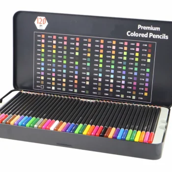 Premium Set Bojica, 120 Komada, Razne Nijanse, Popis Boja 2