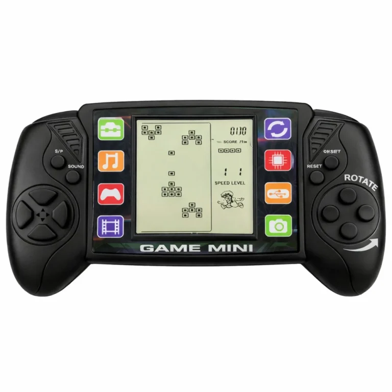 Prijenosna Lcd Elektronička Igraća Konzola Tetris Crna 2