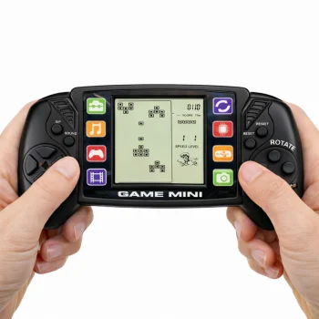 Prijenosna Lcd Elektronička Igraća Konzola Tetris Crna 3