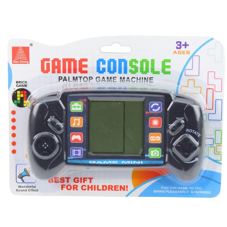 Prijenosna Lcd Elektronička Igraća Konzola Tetris Crna 4