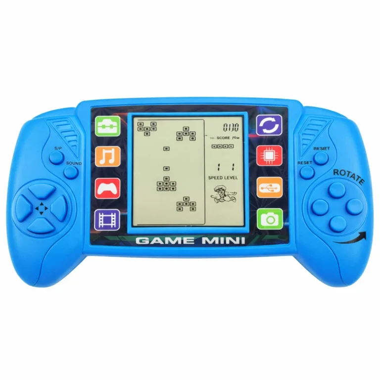 Prijenosna Lcd Elektronička Igraća Konzola Tetris Plava 2