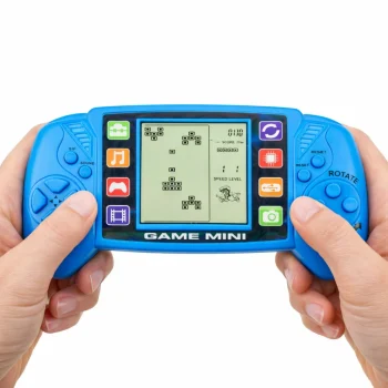 Prijenosna Lcd Elektronička Igraća Konzola Tetris Plava 3