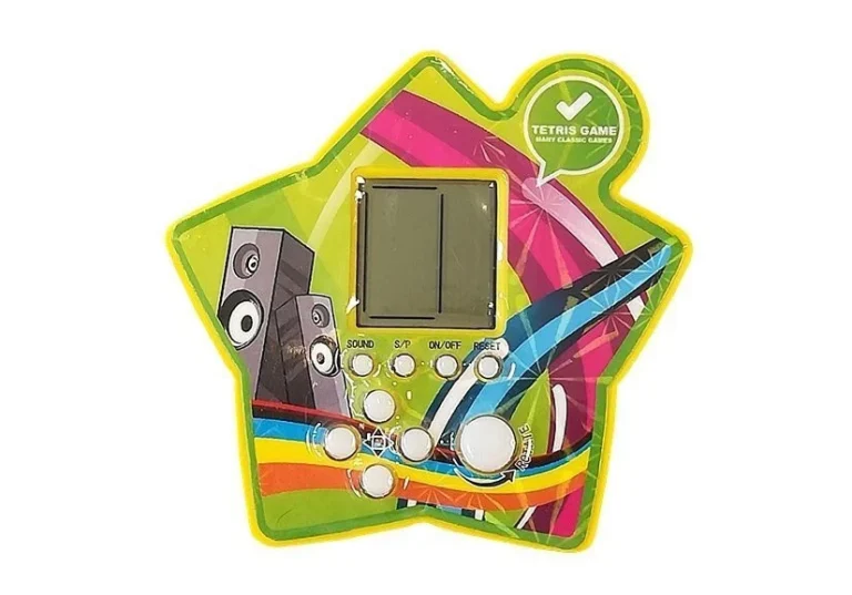 Prijenosna Zvijezda Elektroničkog Tetrisa S Ciglama, Crvena, Var. 4409 5