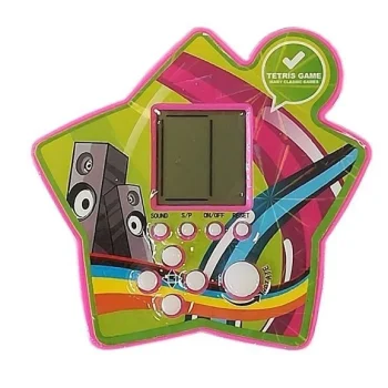 Prijenosna Zvijezda Elektroničkog Tetrisa S Ciglama, Crvena, Var. 4412 6