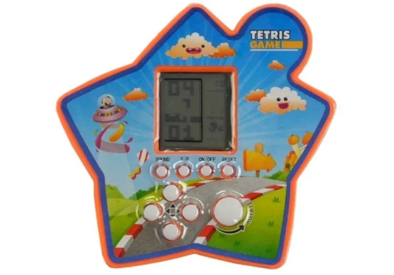 Prijenosna Zvijezda Elektroničkog Tetrisa S Ciglama, Crvena, Var. 4416 3