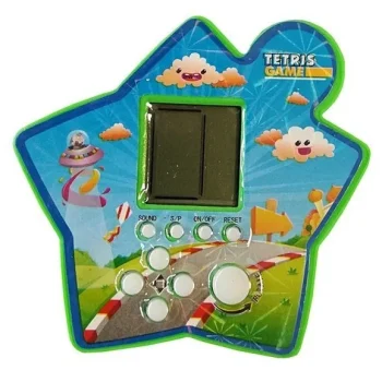 Prijenosna Zvijezda Elektroničkog Tetrisa S Ciglama, Crvena, Var. 4418 5