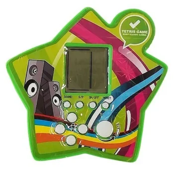 Prijenosna Zvijezda Elektroničkog Tetrisa S Ciglama, Crvena, Var. 4418 8