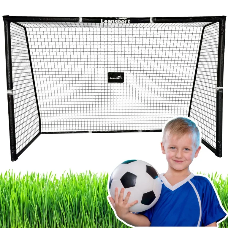 Prijenosni Nogometni Gol Metalni Za Djecu, 180×120×60 Cm 1