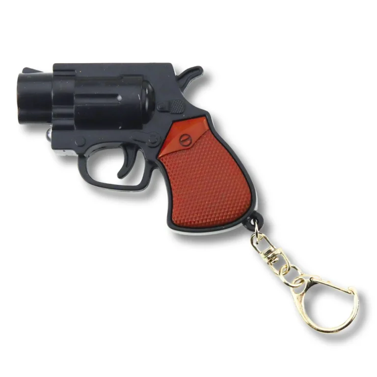 Privjesak Mini Revolver, Led I Laser, 6,5 Cm 2