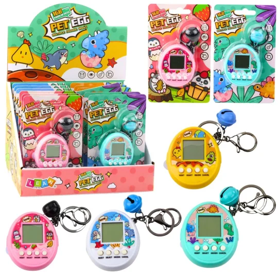 Privjesak Za Ključeve Tamagotchi Pet Egg S Elektroničkom Igrom I 168 životinja 1