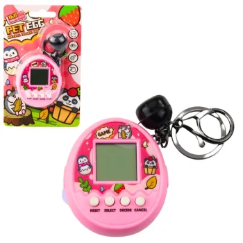 Privjesak Za Ključeve Tamagotchi Pet Egg S Elektroničkom Igrom I 168 životinja 4