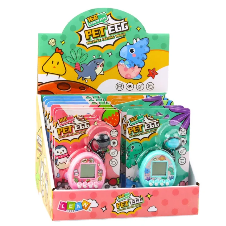 Privjesak Za Ključeve Tamagotchi Pet Egg S Elektroničkom Igrom I 168 životinja 6