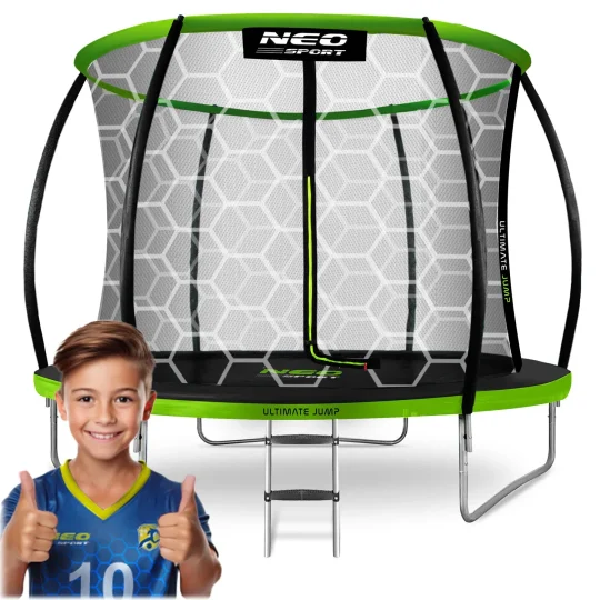 Profilirani Vrtni Trampolin Neo Sport Ns 08c221 252 Cm, 8 Ft, Unutarnja Mreža 1