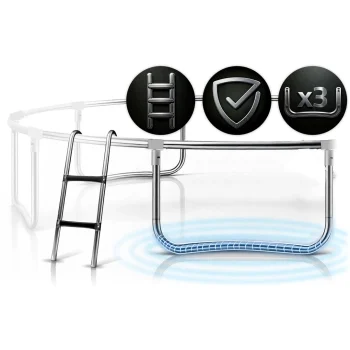 Profilirani Vrtni Trampolin Neo Sport Ns 08c221 252 Cm, 8 Ft, Unutarnja Mreža 11