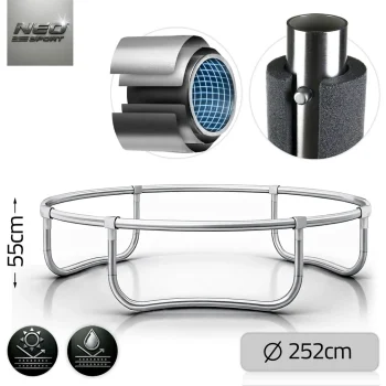 Profilirani Vrtni Trampolin Neo Sport Ns 08c221 252 Cm, 8 Ft, Unutarnja Mreža 12