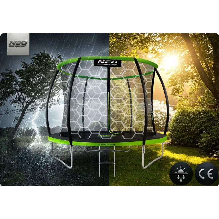 Profilirani Vrtni Trampolin Neo Sport Ns 08c221 252 Cm, 8 Ft, Unutarnja Mreža 14
