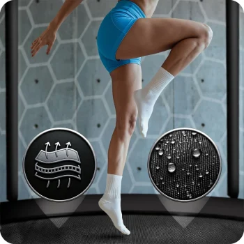 Profilirani Vrtni Trampolin Neo Sport Ns 08c221 252 Cm, 8 Ft, Unutarnja Mreža 7