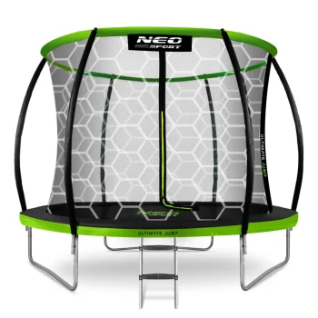 Profilirani Vrtni Trampolin Neo Sport, Ø 312 Cm (10 Ft), Unutarnja Mreža, Siva, Var. Ns 10c221 2