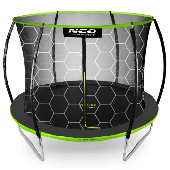 Profilirani Vrtni Trampolin Neo Sport, Ø 312 Cm (10 Ft), Unutarnja Mreža, Siva, Var. Ns 10c221 3