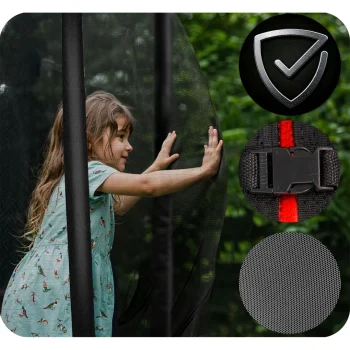 Profilirani Vrtni Trampolin Neo Sport, Ø 312 Cm (10 Ft), Unutarnja Mreža, Siva, Var. Ns 10c231 10