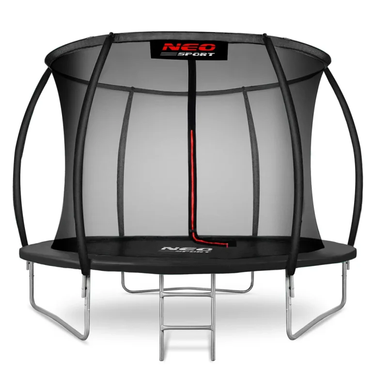 Profilirani Vrtni Trampolin Neo Sport, Ø 312 Cm (10 Ft), Unutarnja Mreža, Siva, Var. Ns 10c231 3