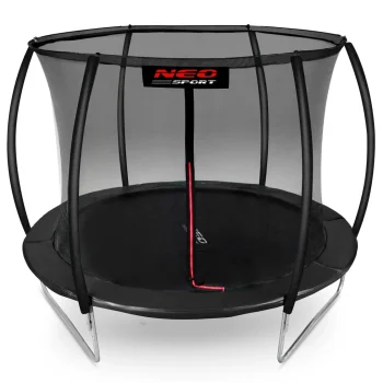 Profilirani Vrtni Trampolin Neo Sport, Ø 312 Cm (10 Ft), Unutarnja Mreža, Siva, Var. Ns 10c231 5