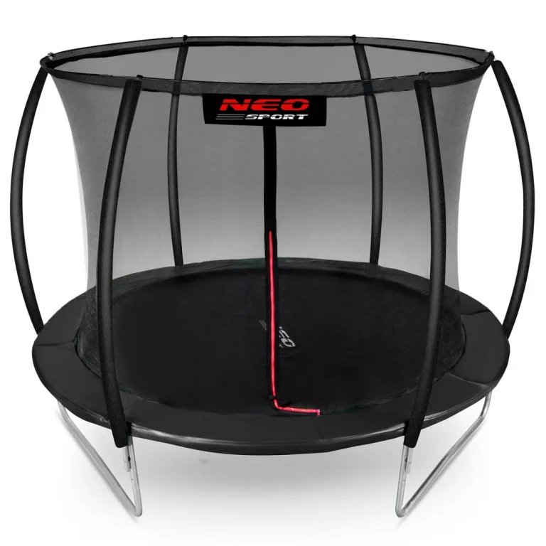Profilirani Vrtni Trampolin Neo Sport, Ø 312 Cm (10 Ft), Unutarnja Mreža, Siva, Var. Ns 10c231 5