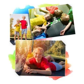 Profilirani Vrtni Trampolin Neo Sport, Ø 374 Cm (12 Ft), Unutarnja Mreža, Siva, Var. Ns 12c221 7