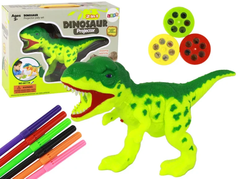 Projektor S Dinosaurima S Markerima I Predlošcima 1