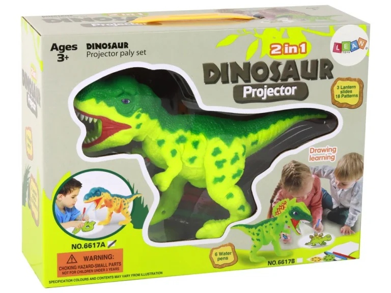 Projektor S Dinosaurima S Markerima I Predlošcima 5