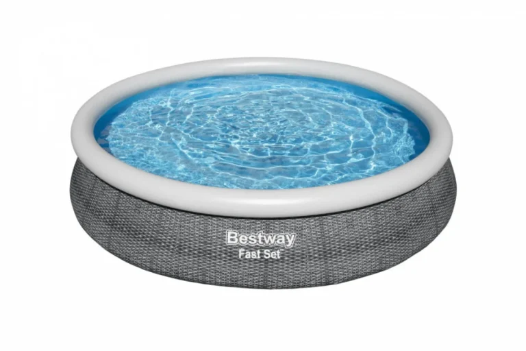 Proširivi Bazen 3,6 M 366 X 76 Cm Sivi Bestway 1