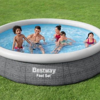 Proširivi Bazen 3,6 M 366 X 76 Cm Sivi Bestway 2