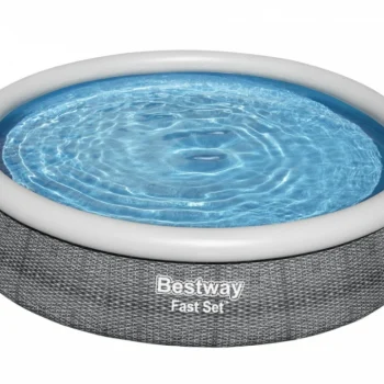 Proširivi Bazen 3,6 M 366 X 76 Cm Sivi Bestway 4