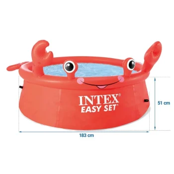 Proširivi Bazen Crab Garden 183 X 51 Cm Intex 26100 3