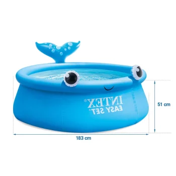 Proširivi Bazen Whale Garden 183 X 51 Cm Intex 26102 5