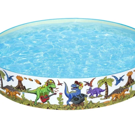 Proširivi Bazen S Dinosaurima Za Djecu 3+ Bestway 244x46 Cm Vinil + Pvc 1